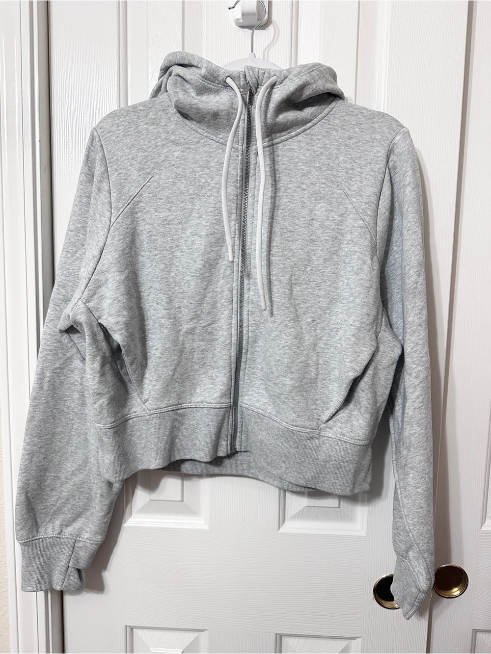 Lulu scuba dupe All in motion Light Gray Full-Zip Hoodie